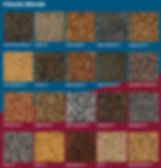 Classic Blends Vuba resin samples