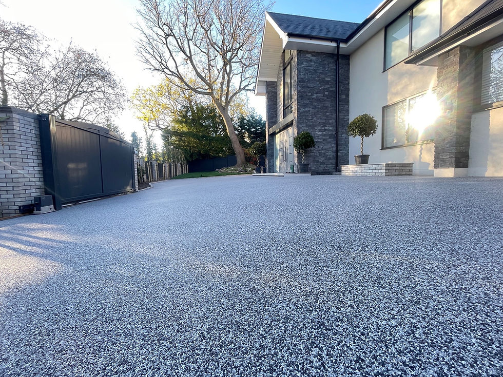 resin bound driveway egham