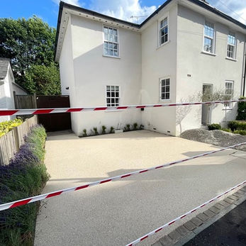 resin bound installation in camberley