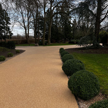 resin bound installation in ascot
