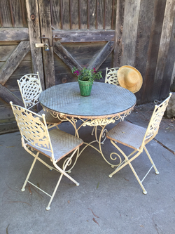 Wrought Iron Sonoma Garden Bistro