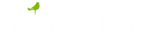Rhinogram Secondary Logo Horizontal - Wh