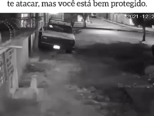 quando os espiritos das trevas veem te atacar, mas você esta bem protegido