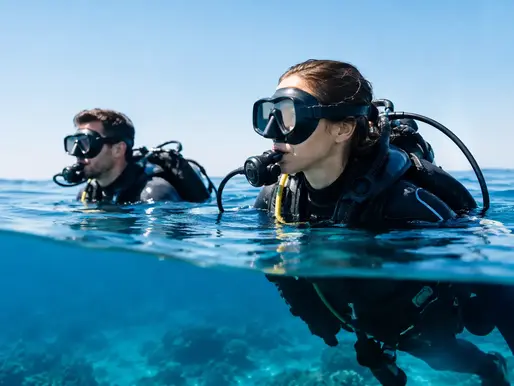 ¿Es necesario saber nadar para bucear en el mar?