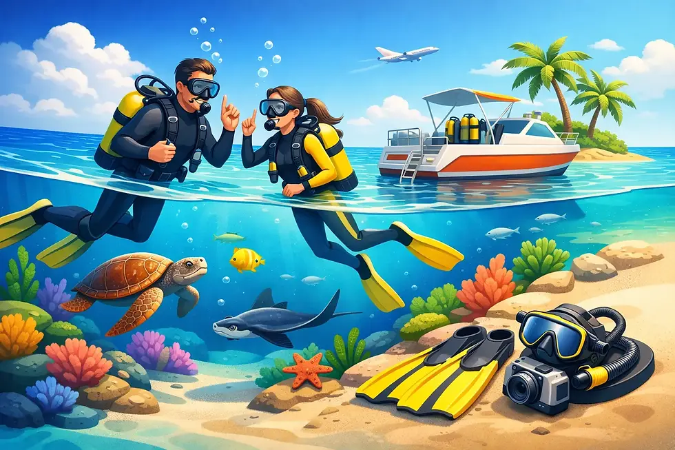 Minicurso de buceo San Andrés para empezar