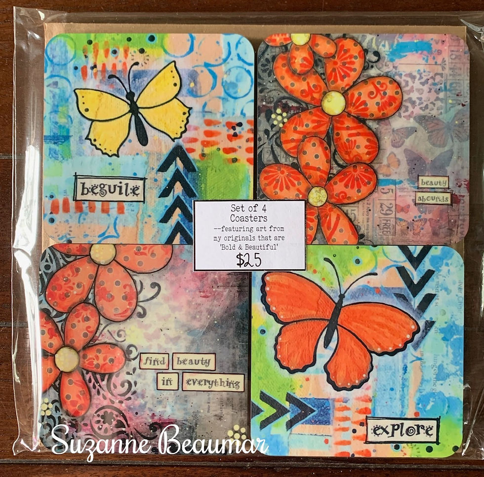 Thumbnail: Bold & Beautiful Coasters