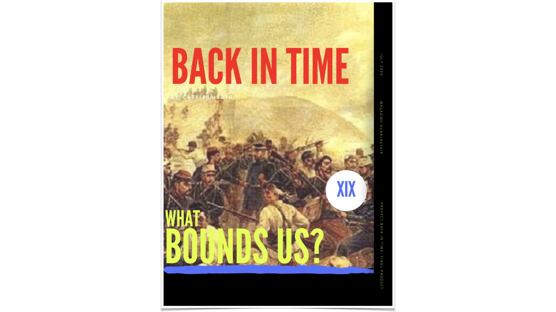 Back in time