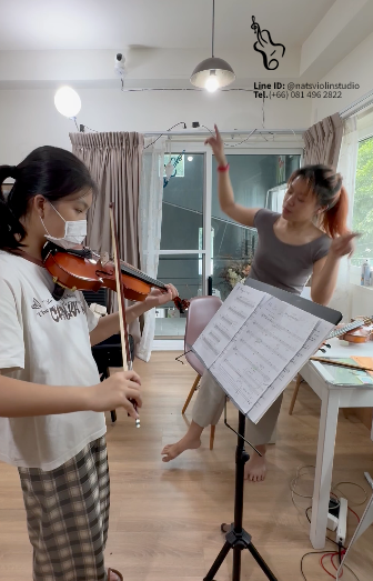 เรียนไวโอลินตัวต่อตัว ใกล้ BTS วุฒากาศ