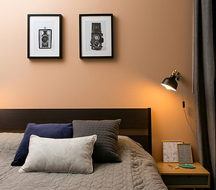 חדר שינה מעוצב