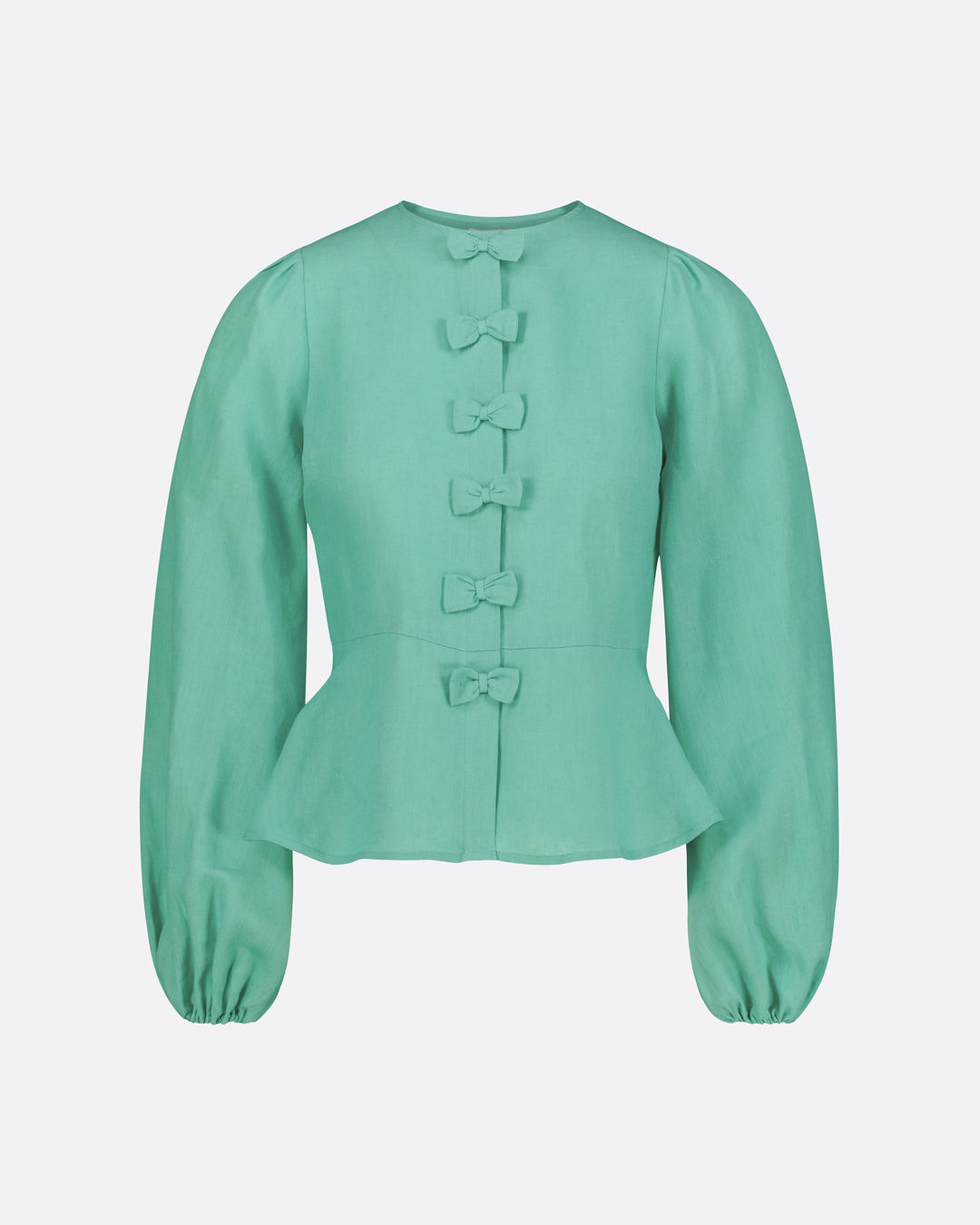 Rosette pellavapusero turkoosi