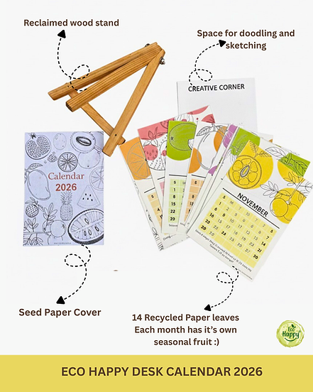 Desk Calendar 2026