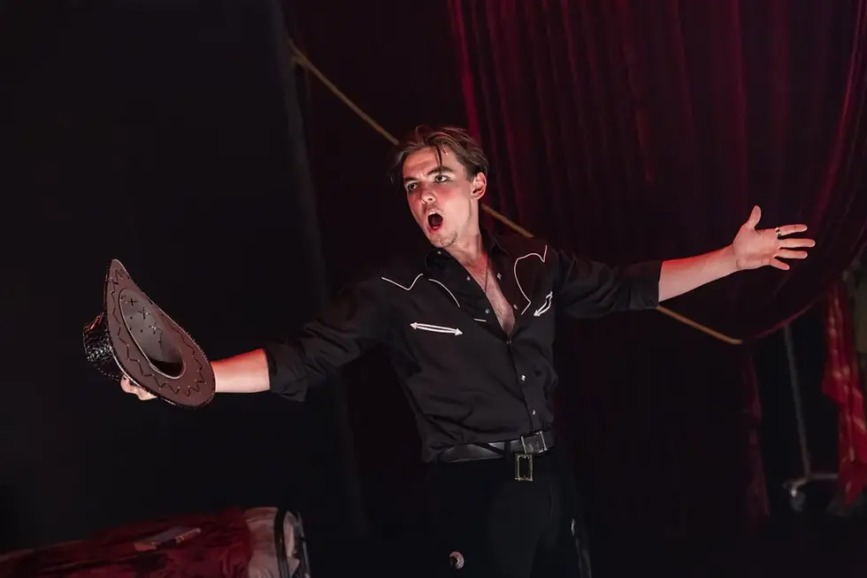 Max Fernandez in 'God's Cowboy' by Les Solomon at Flight Path Theatre. 1.5 Star Review.