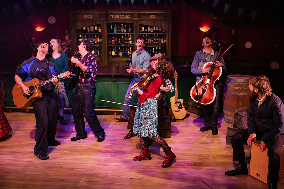 Cast of 'Once' at Chapel Off Chapel 3.5 Star Review.