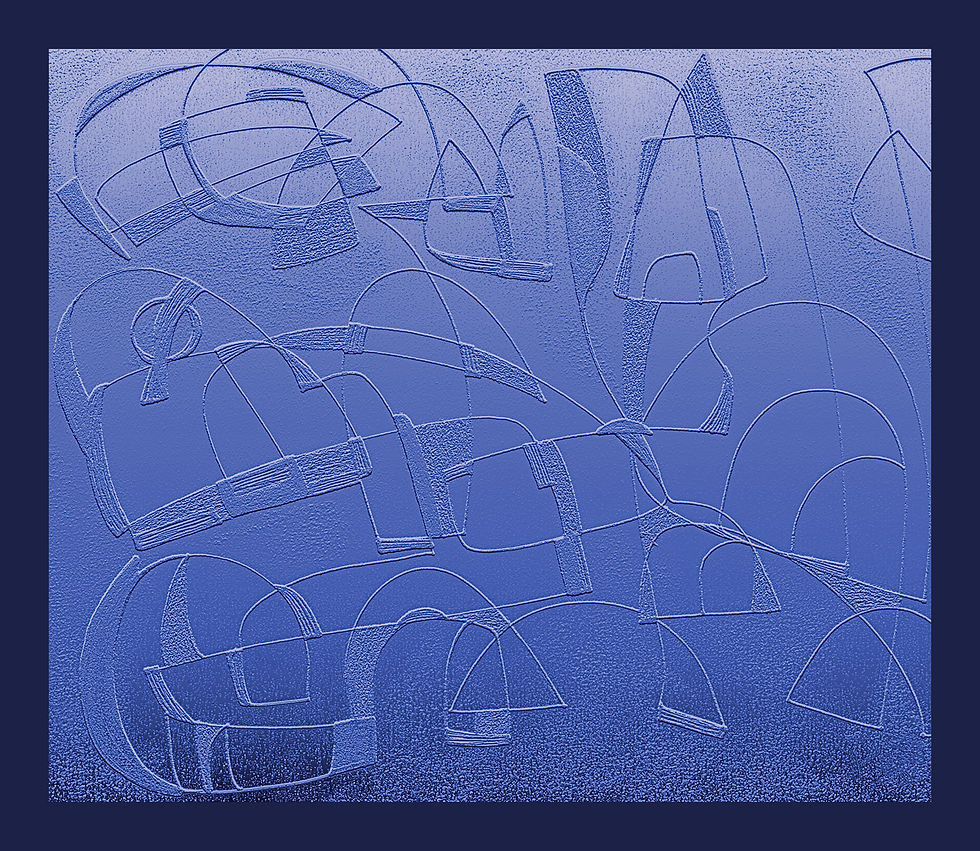 Relief drawing, 2011