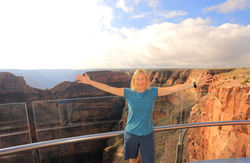 Shannon at Grand Canyon West Arms Outstretched (edited)-topaz