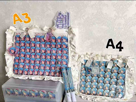 痛バA3とA4を徹底比較｜缶バッジ配置・重さ・遠征の使いやすさと痛