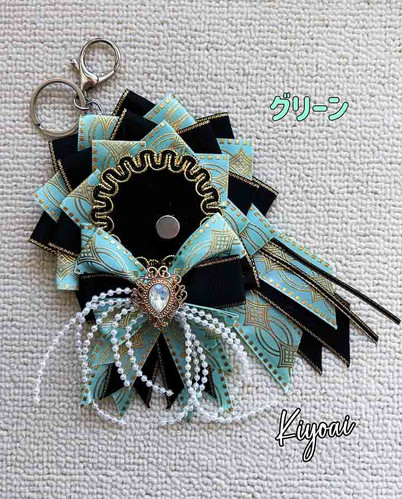 kyunyuk. きゅにゅく センターパーツ 箔押しリボン 痛ロゼット】箔押し