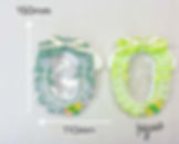 指ぬいポーチ垂れ耳ウサギvol.2 寸法