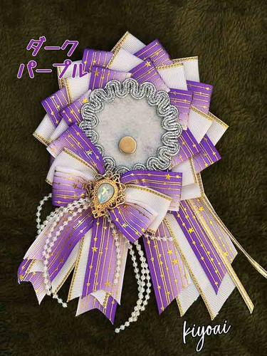 痛ロゼット】箔押しリボンvol.2｜5色追加でさらに華やかな推し活アイテム