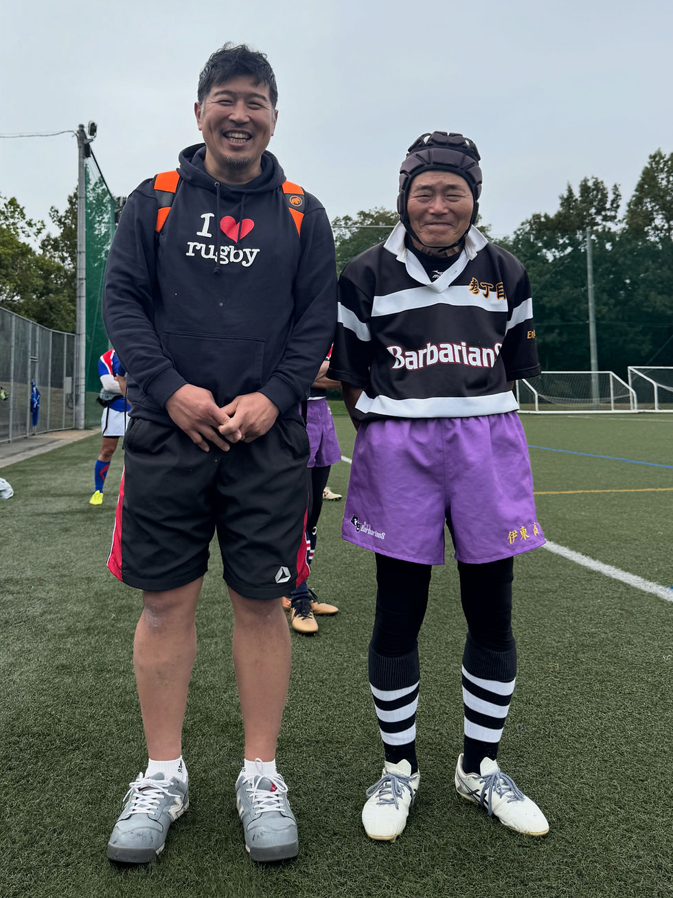 ラグビー選手には黒豆カップがあるじゃないか