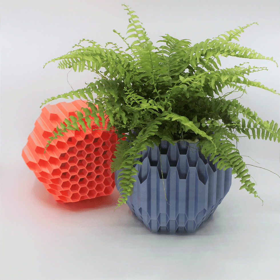 Thumbnail: Hex Ov Self Watering Planter