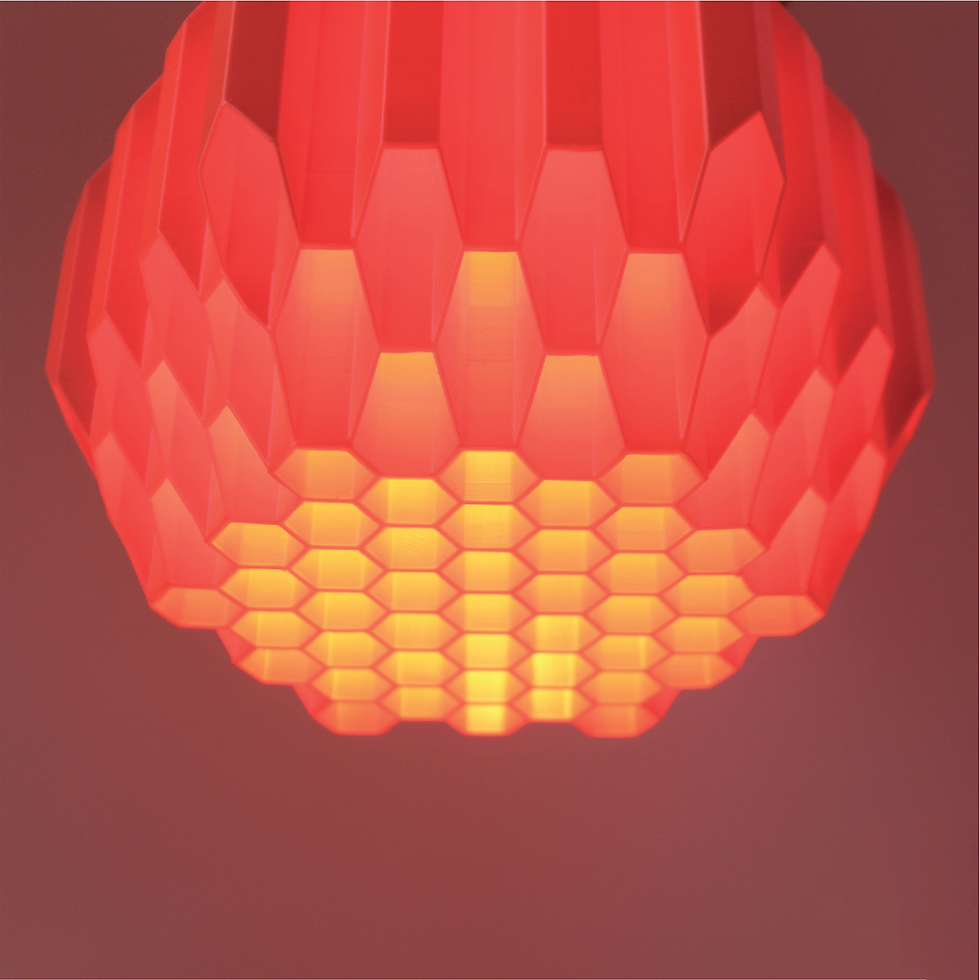 Thumbnail: Hexagon Overload Lamp Shade