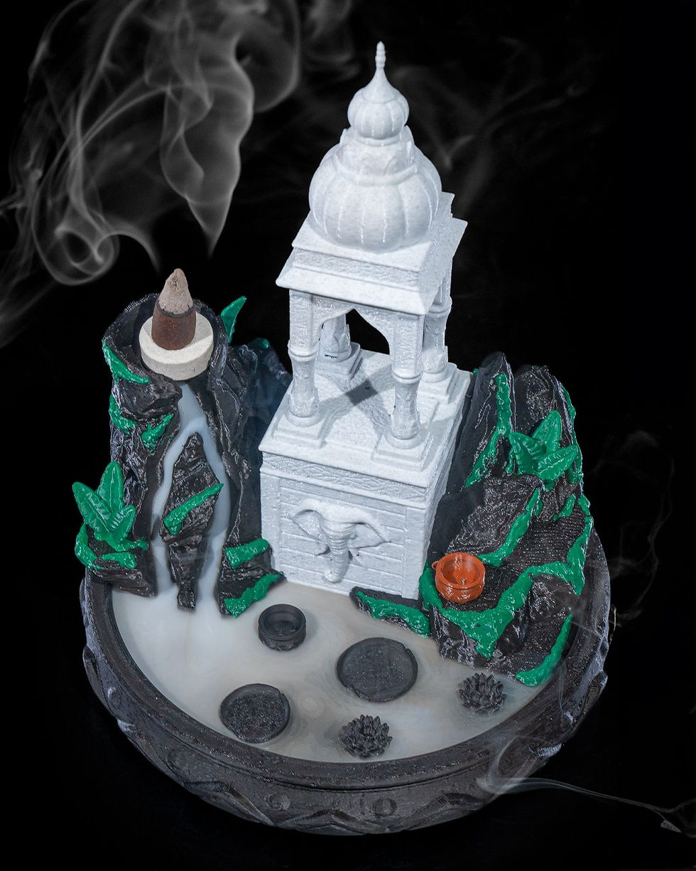 Contemplative Backflow Waterfall Incense Burner