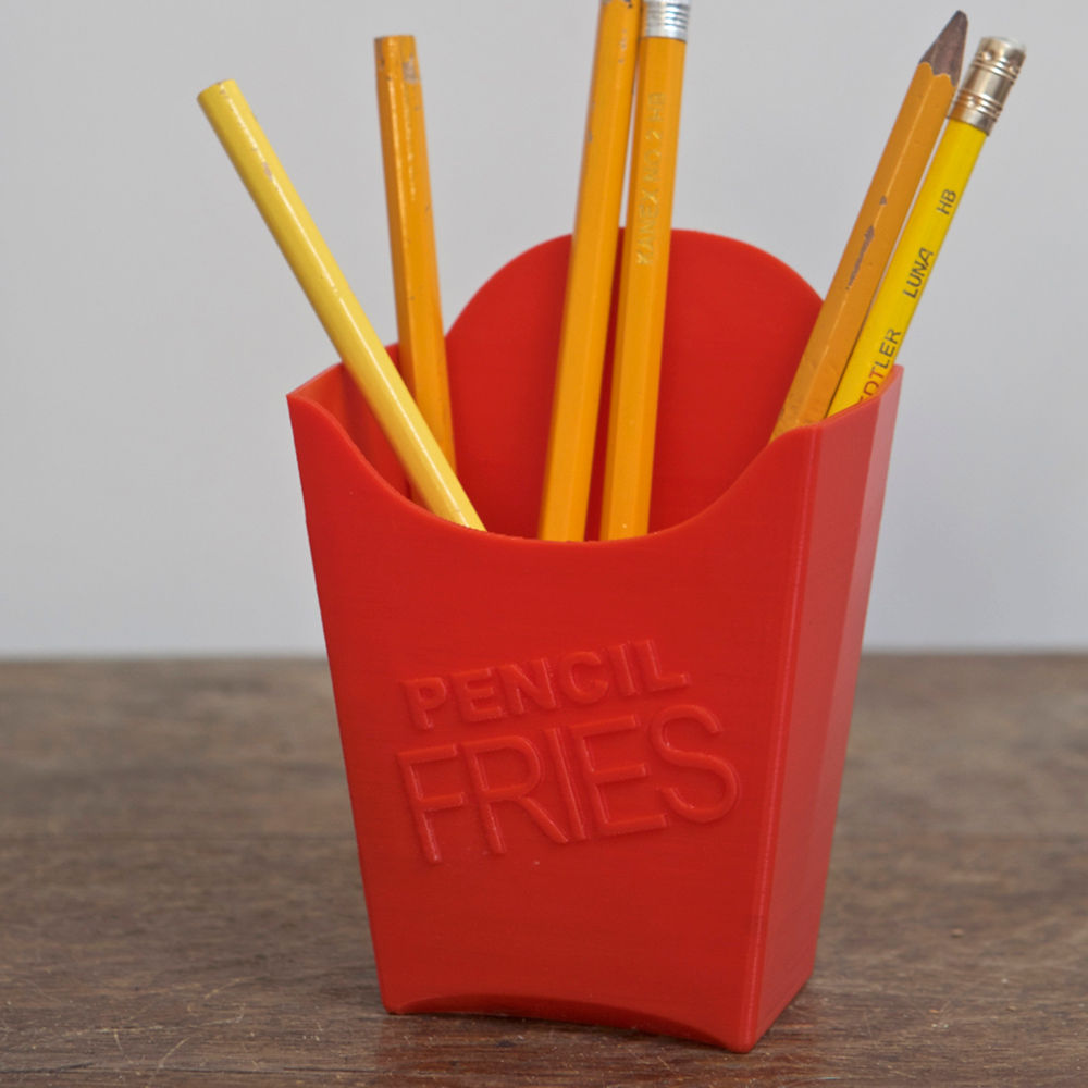 Pencil Fries Pencil Holder