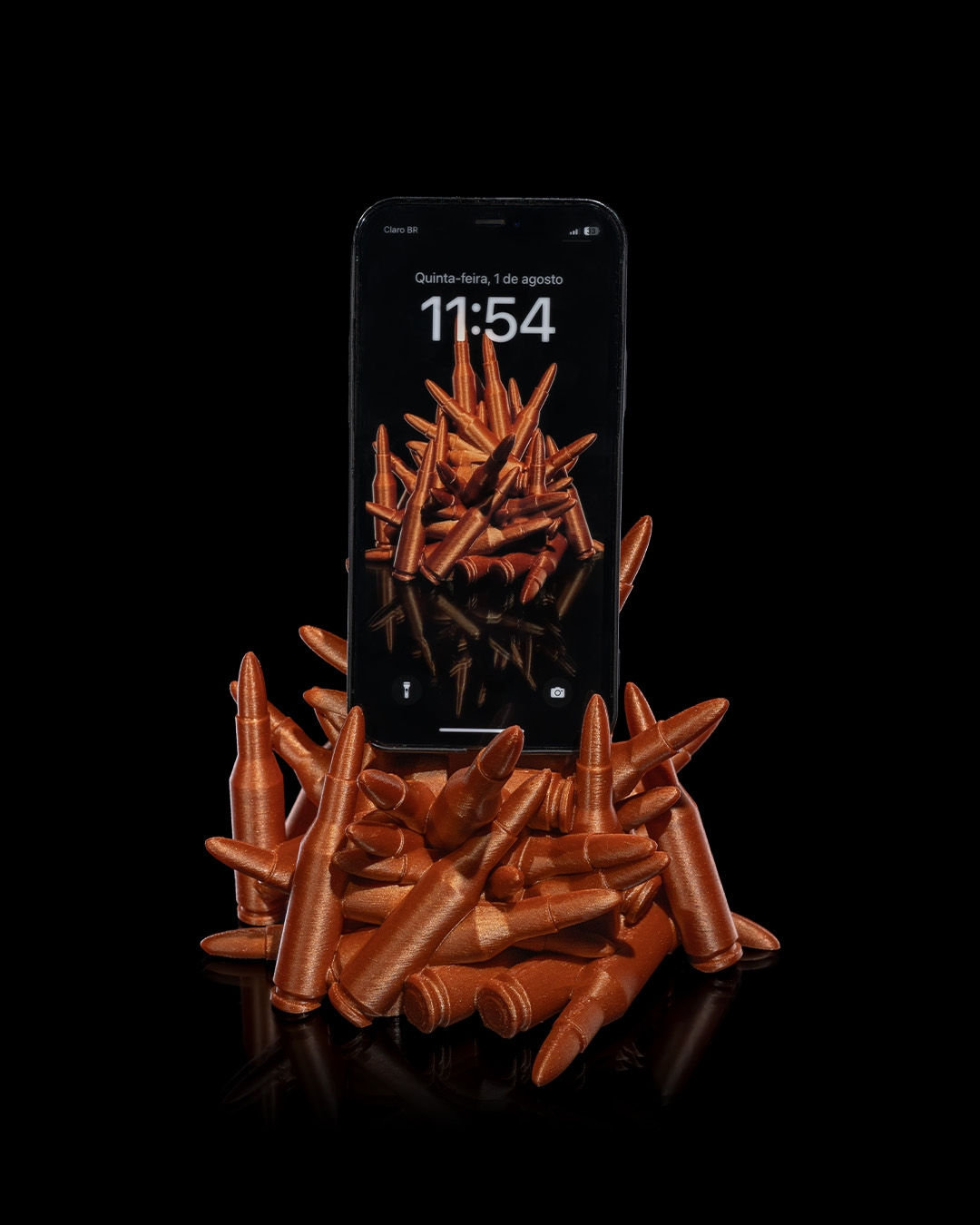 Give It A Shot Phone Holder