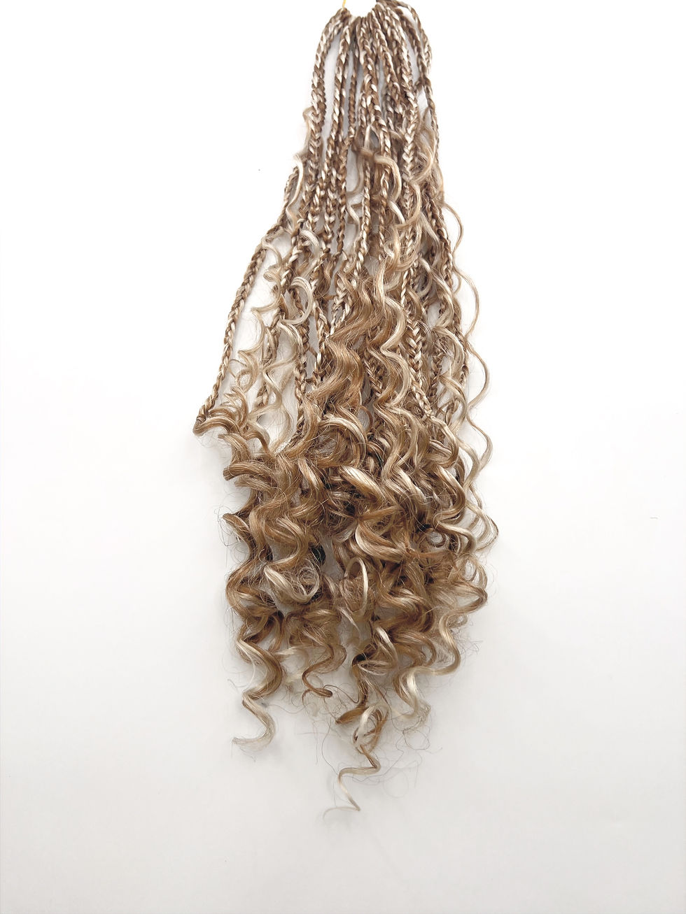 Crochet Braids Curly Goddess - Dunkelbraun/Blond