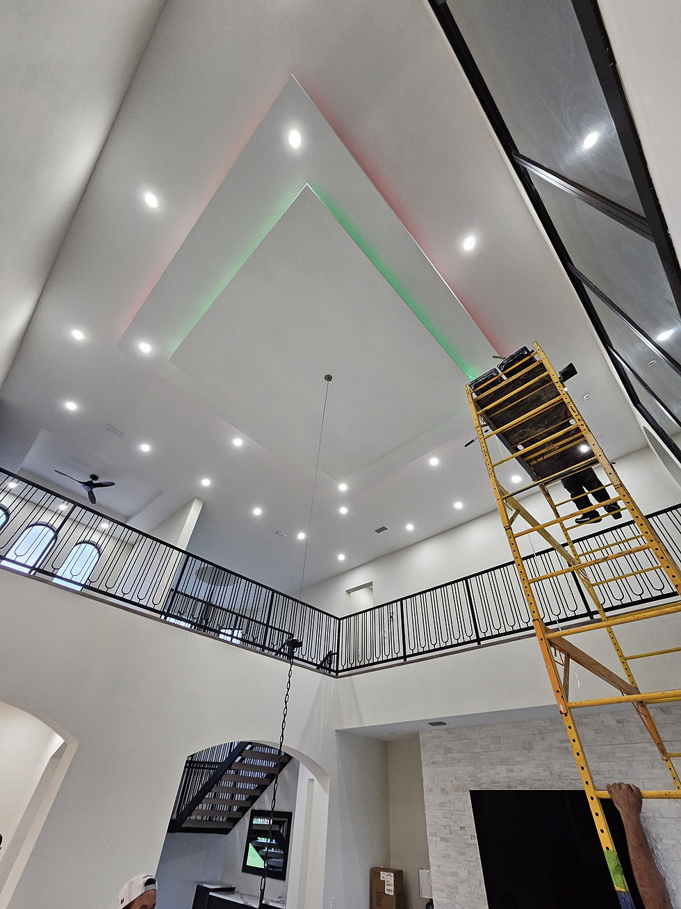 Thumbnail: 4 1/4" Curved Crown Molding with Installation