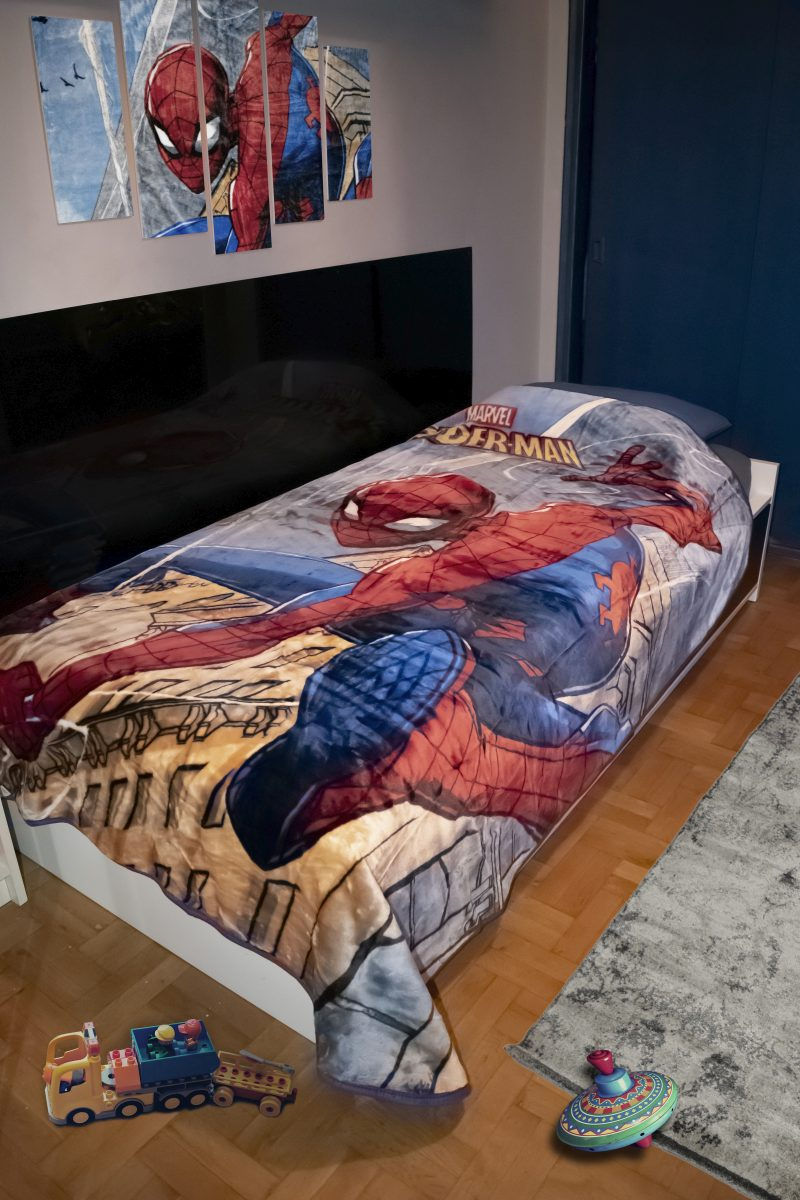 ΚΟΥΒΕΡΤΑ DISNEY SPIDERMAN 511 160X220 DIGITAL  PRINT DIMCOL