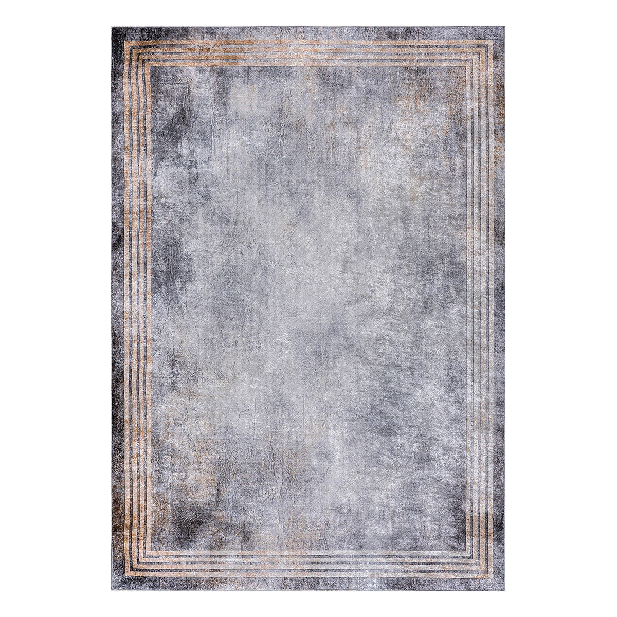 Πατάκι Breeze Art 9162 65×140 Γκρι BEAUTY HOME