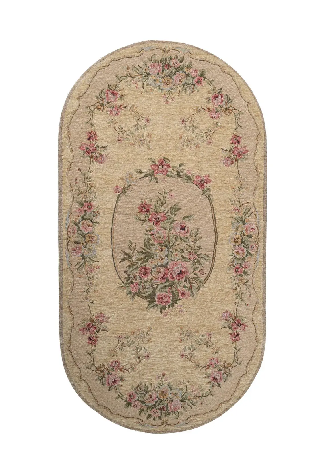 Χαλί Canvas Aubuson 204J 075x150 cm oval ROYAL CARPET