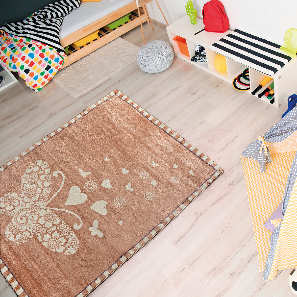 Χαλί Yolo Art 9582 Σομόν 133X190 BEAUTY HOME