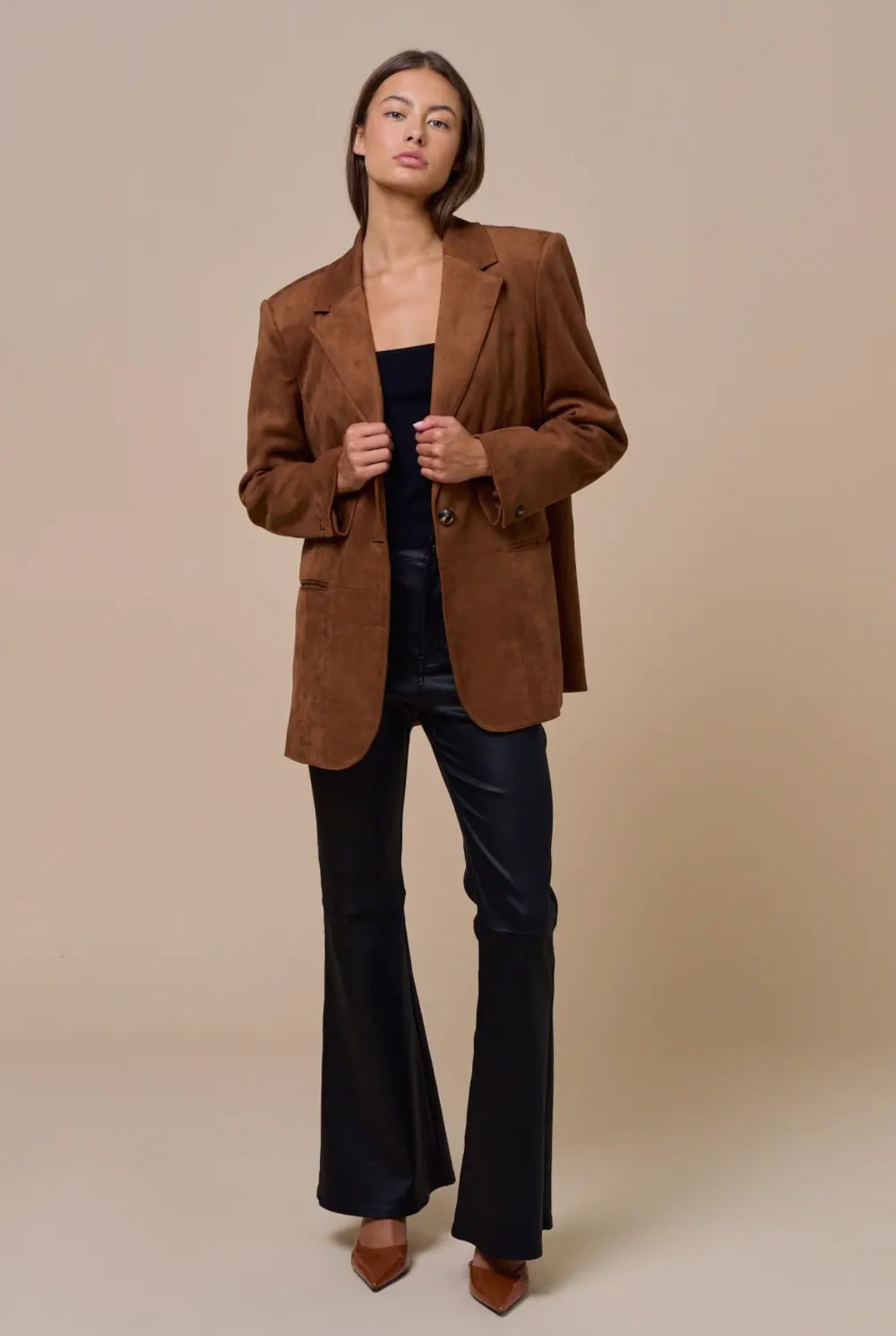 Sara Suede Blazer
