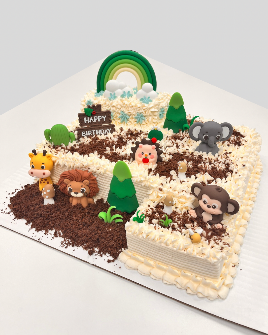 Vanilla Slab Cake