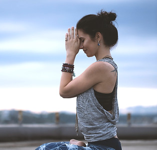 Meditative Yoga Pose