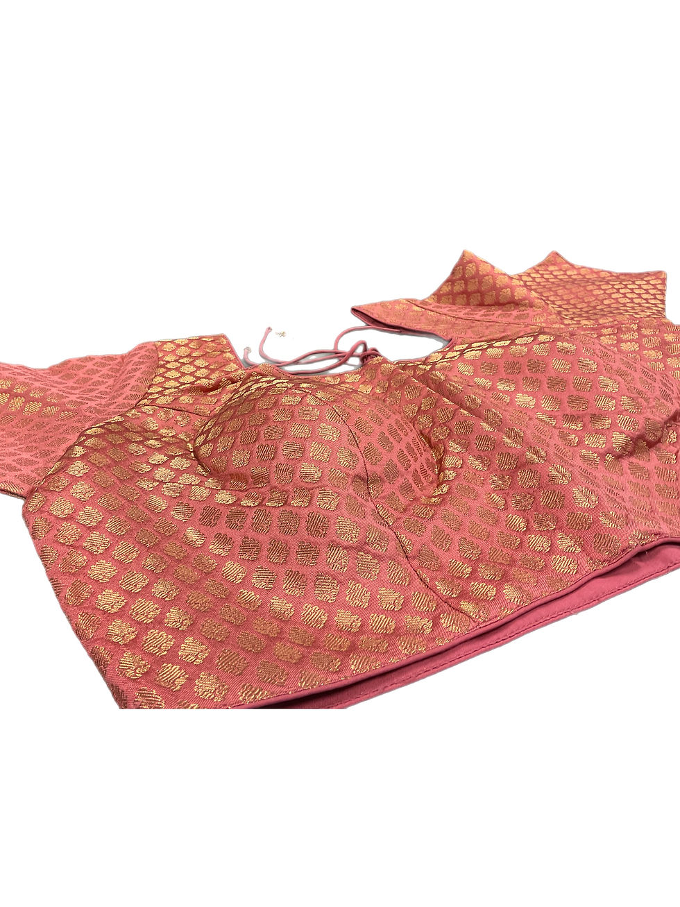Thumbnail: Pretty Gajri Pink Color Saree Blouse