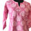 Thumbnail: Beautiful Printed Cotton Pant Suit Set in Pink