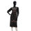 Thumbnail: Printed Rayon Kurti in Black