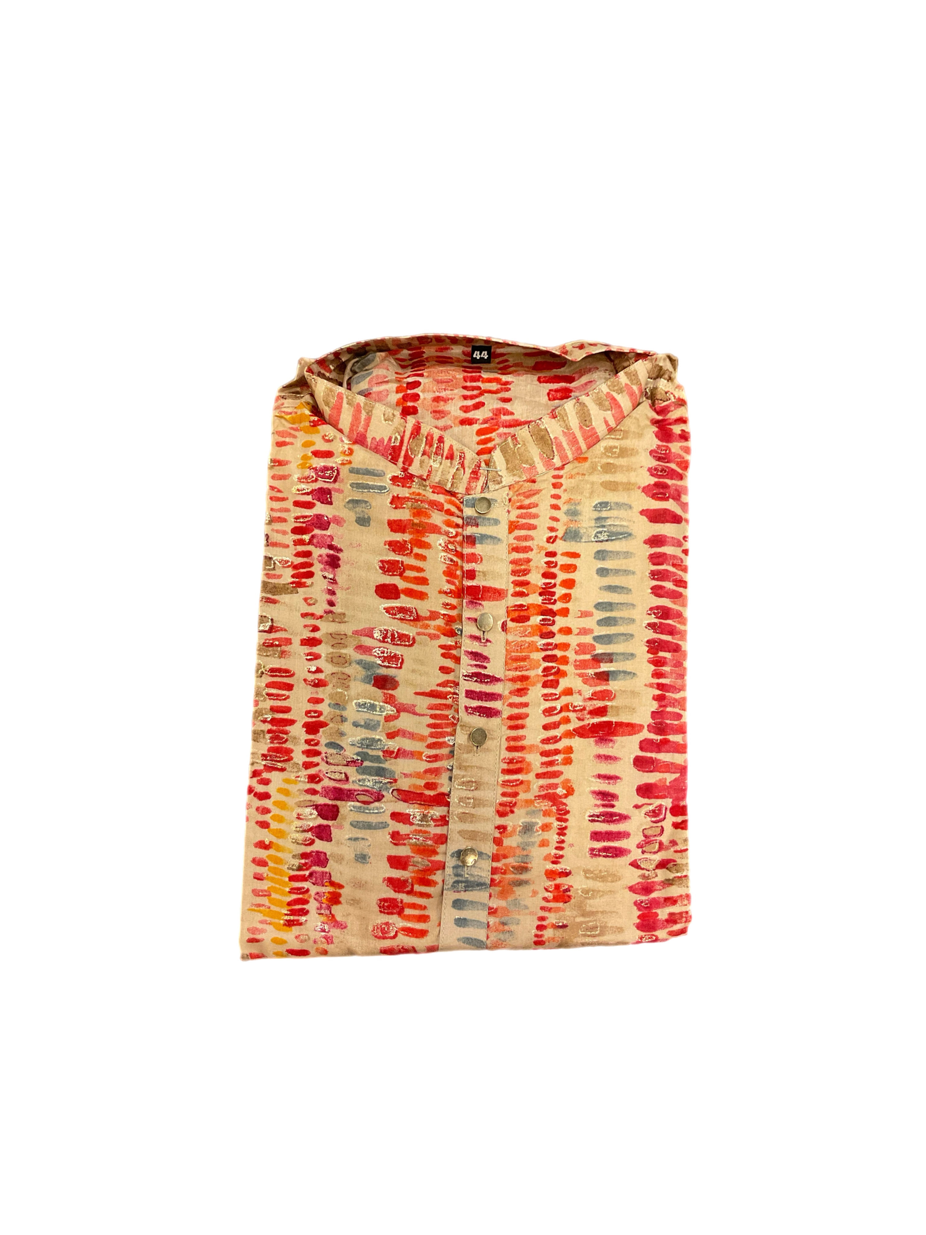 Colorful Printed Kurta Set in Multicolor