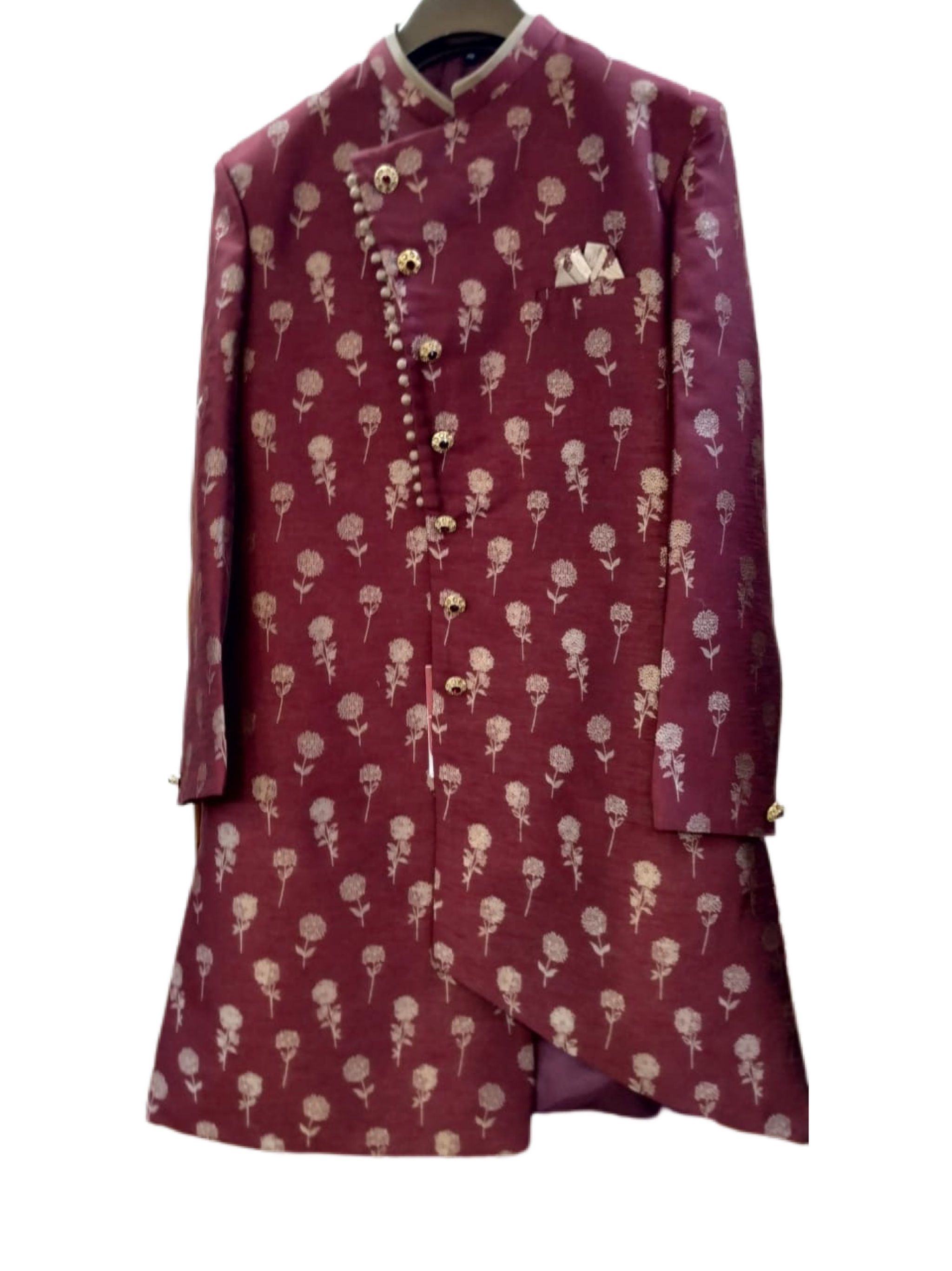 Enchanting Red  Indo-Western Kurta Pajama Set