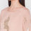 Thumbnail: Designer Silk Layered Peach Kurti