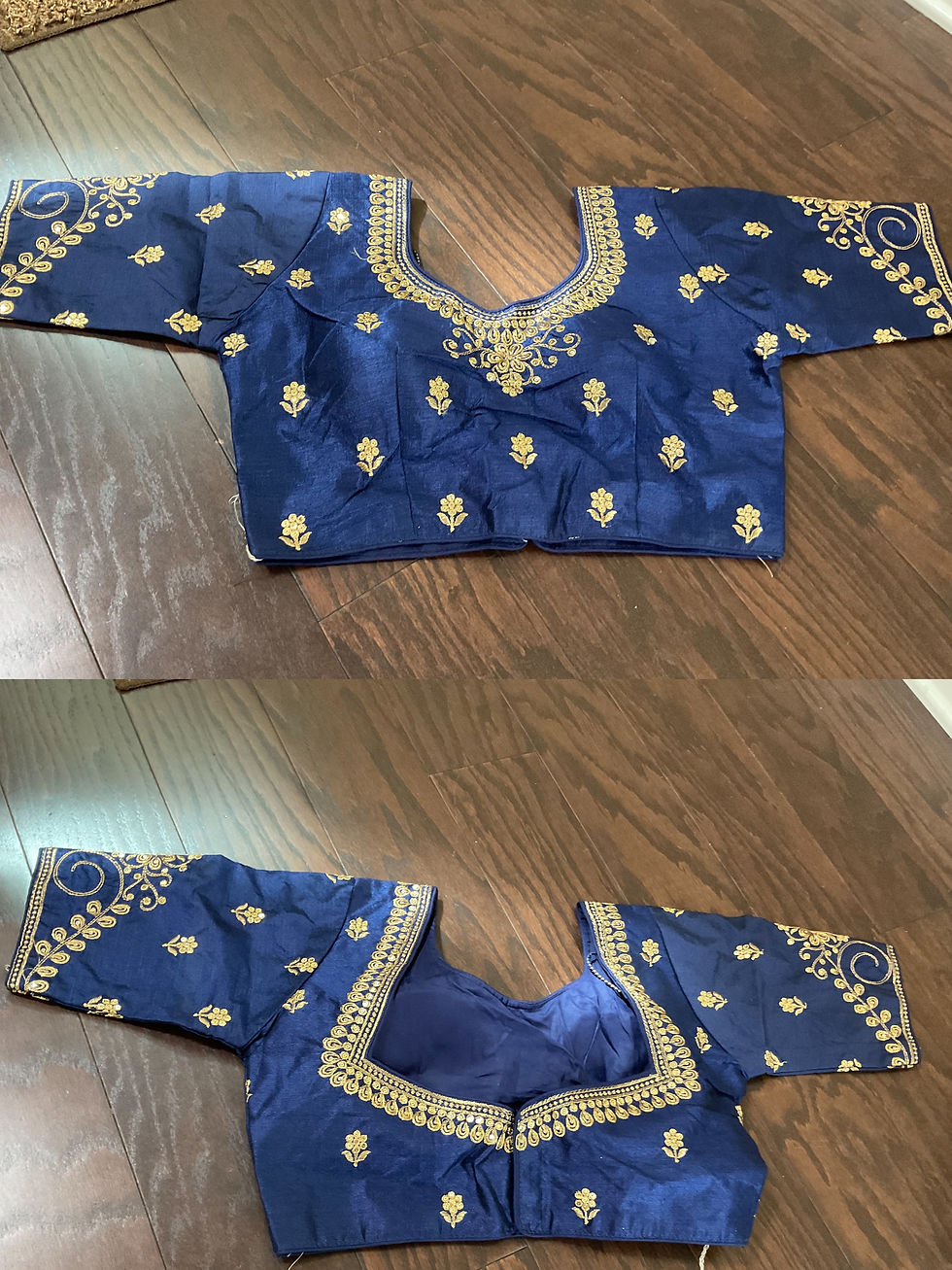 Thumbnail: Silk Embroidery Blouse