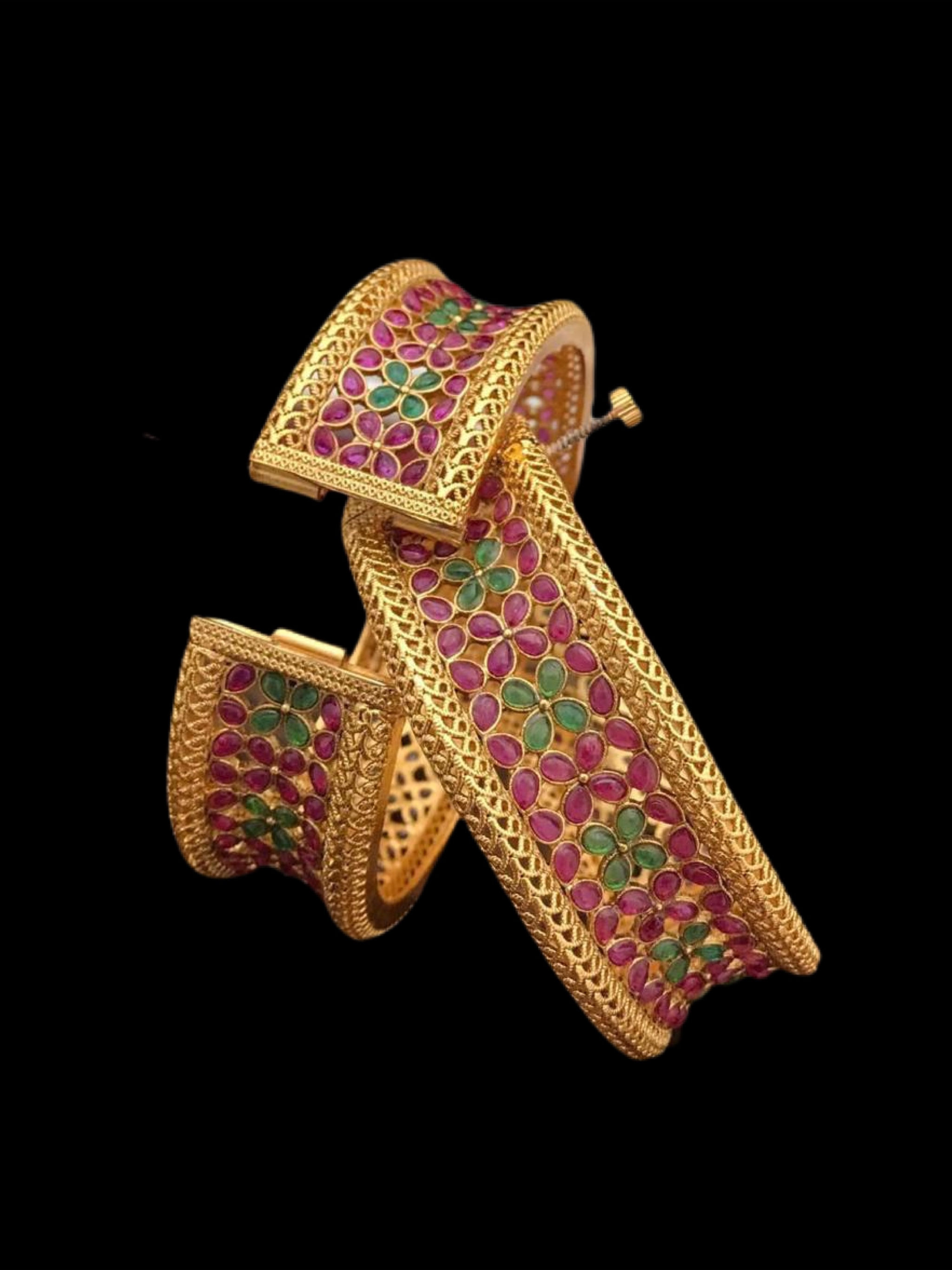 Beautiful Openable Stones Bangles