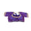 Thumbnail: Beautiful Silk Embroidered Blouse in Bluish Purple