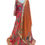 Thumbnail: Beautiful Georgette Printed Red Abaya Suit Set
