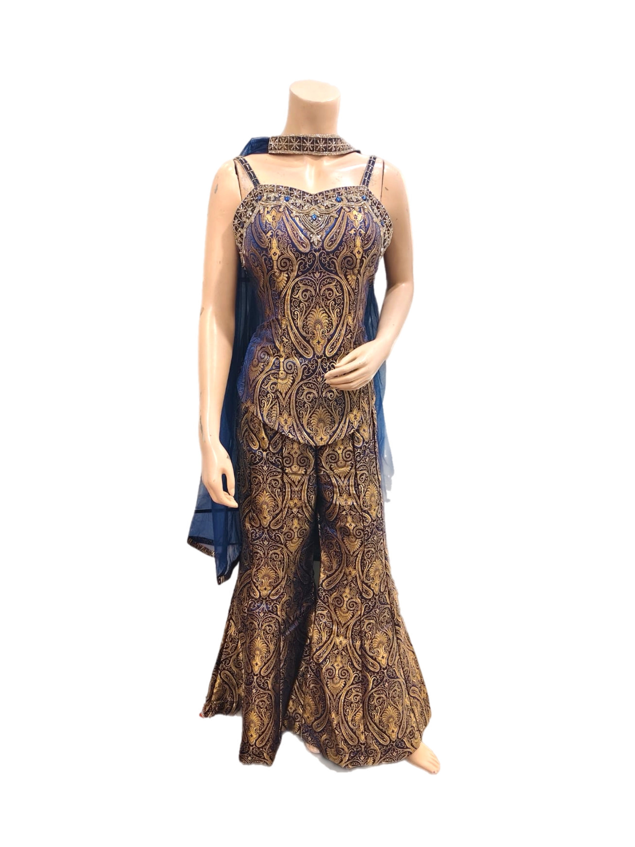 Trendy Banarsi Woven Silk Cords Sets