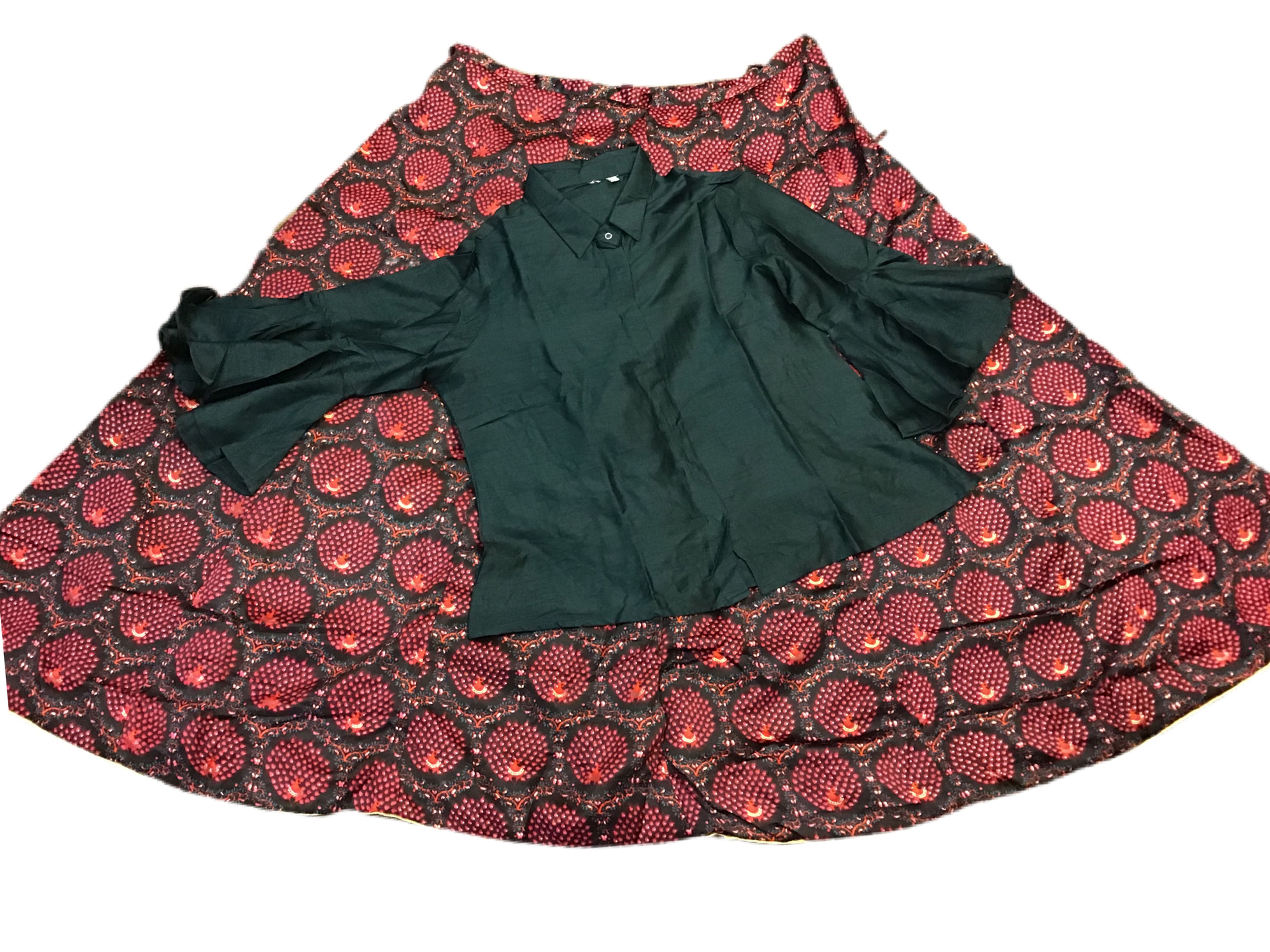 Pretty Skirt with shirt